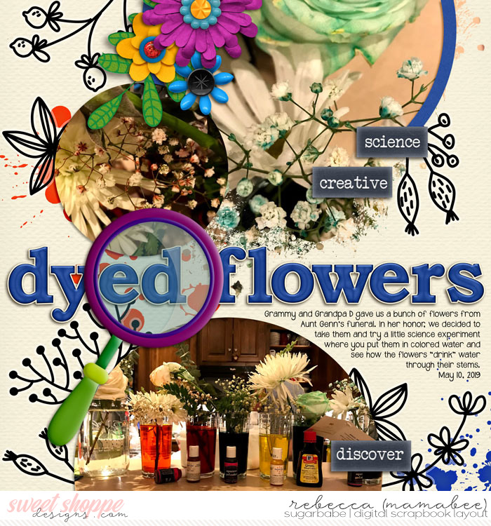 Dyed Flowers