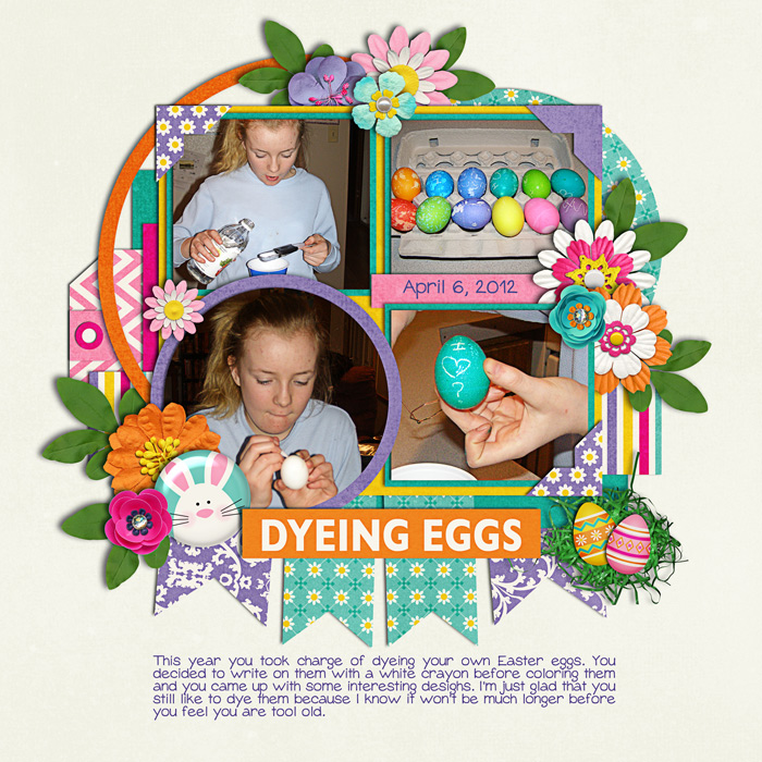 Dyeing Eggs - G19 Challenge