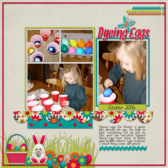 Dyeing Eggs