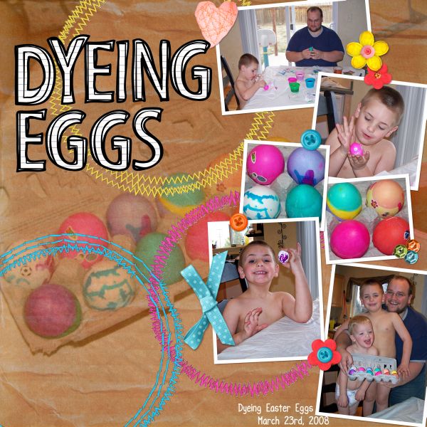 Dyeing Eggs