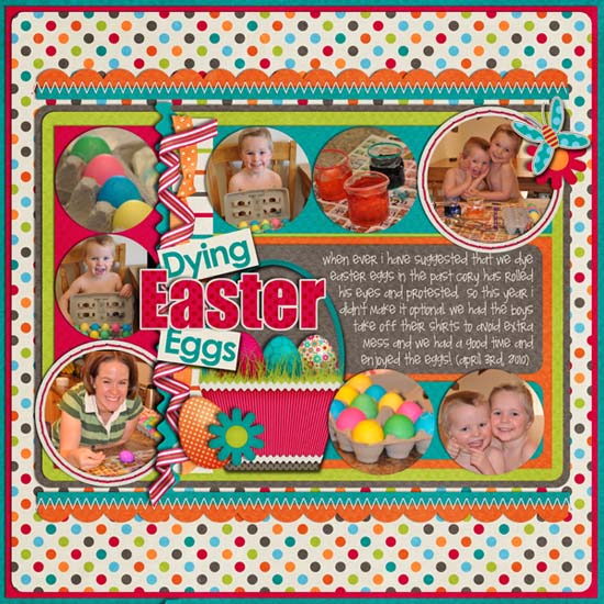 Dying Easter Eggs