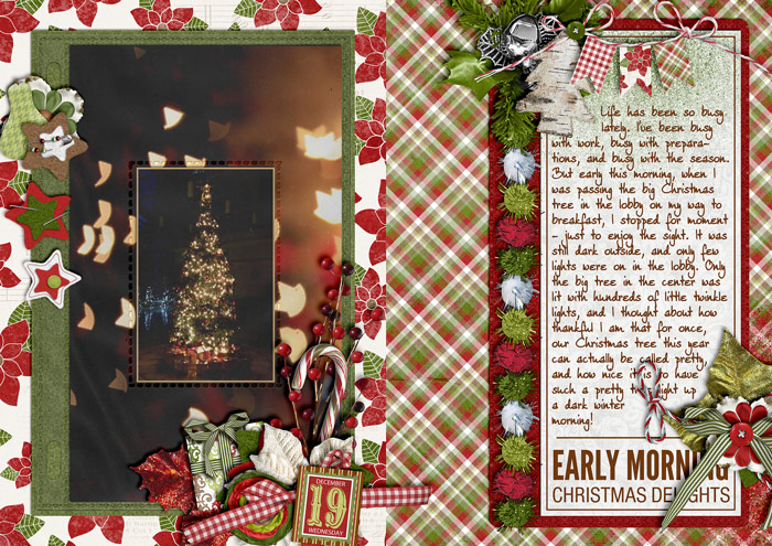Early Morning Christmas Delights (December Daily)