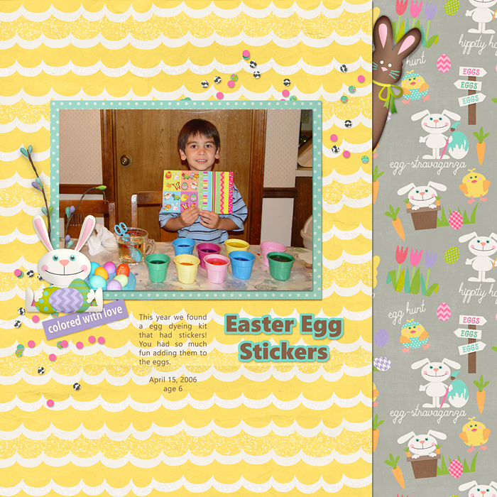 Easter Egg Stickers