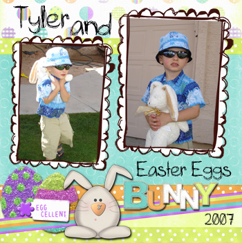 Easter Eggs Bunny