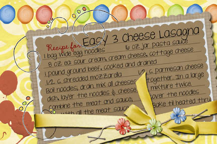 Easy Lasagna