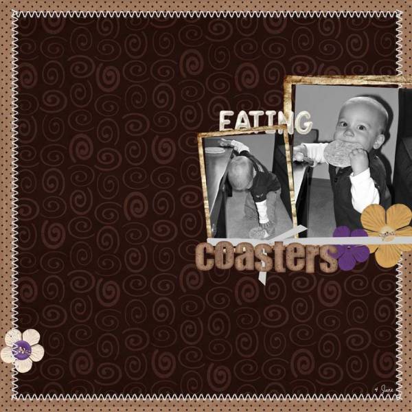 Eating Coasters