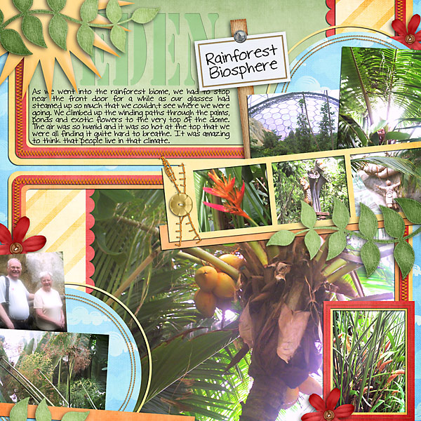 eden project rainforest biosphere