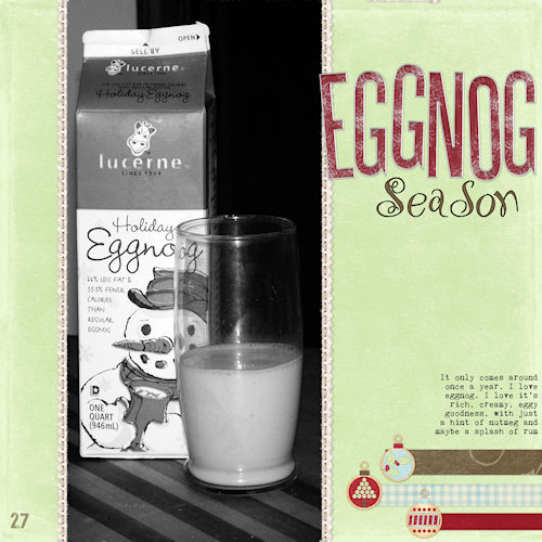 Eggnog Season