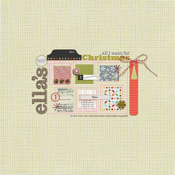 ella's wish list 2012