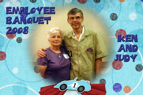 Employee Banquet, Ken and Judy