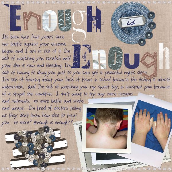 Enough is Enough