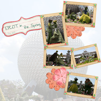 Epcot in the Spring