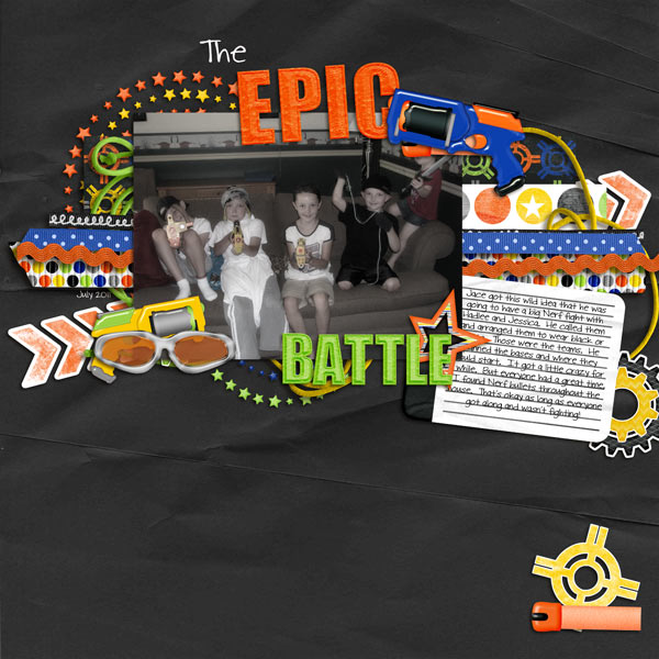 Epic Nerf Battle