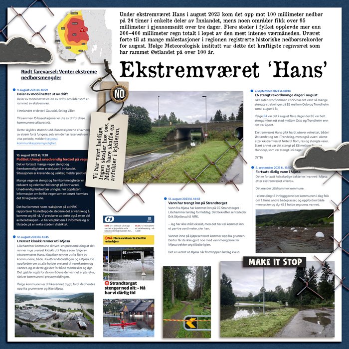 Extreme weather 'Hans'