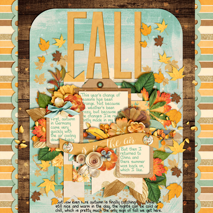 Fall Is In The Air