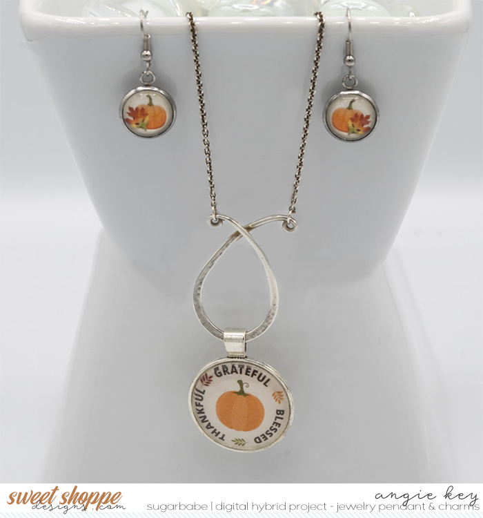 Fall Necklace & Earrings