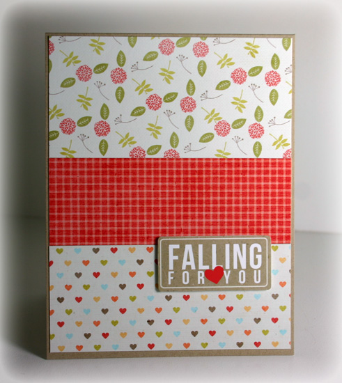 Falling for You card