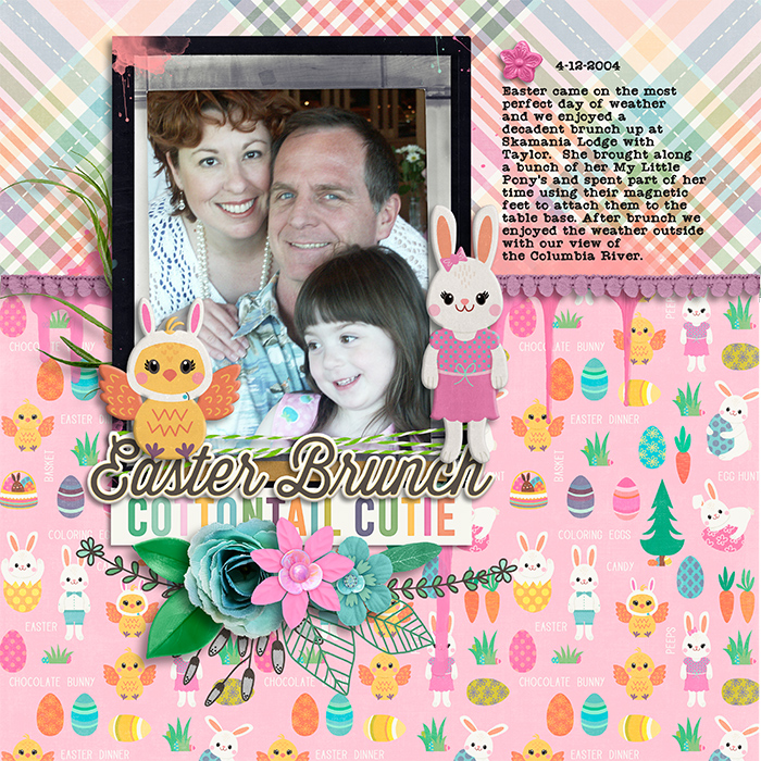 family shot at Easter 2004