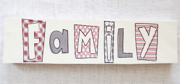 family sign