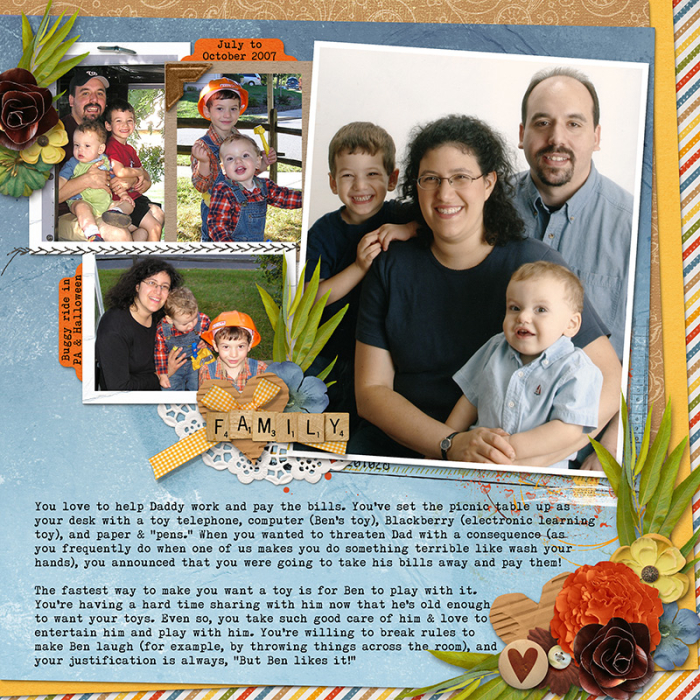 Family-Template Mashup