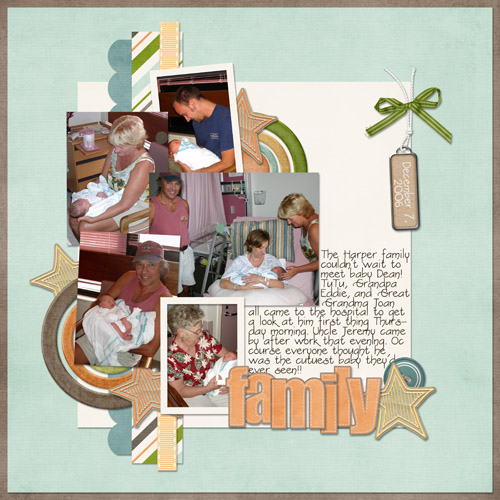 Family visits baby Dean