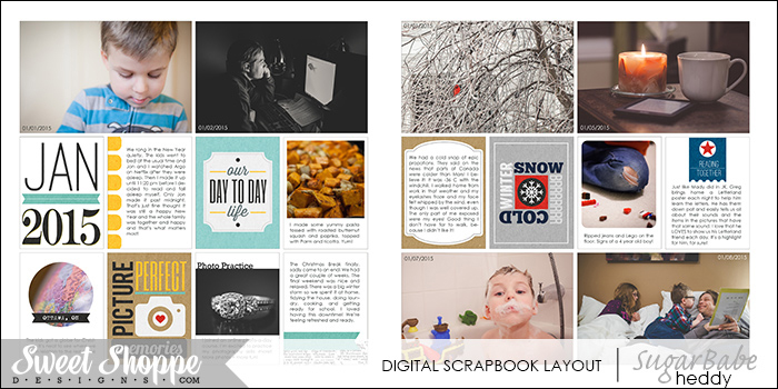 Family Yearbook 2015 - Pages 1 and 2