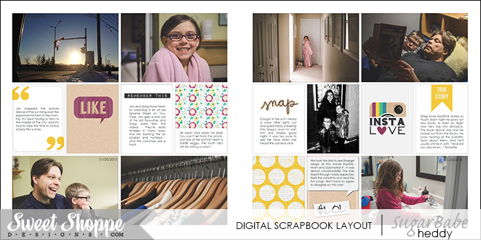 Family Yearbook 2015 - Pages 5 and 6