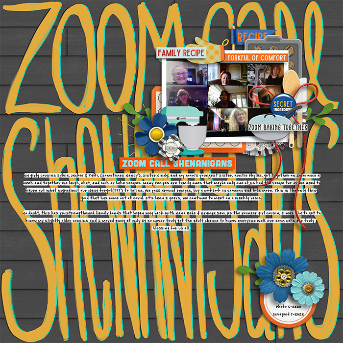 Family Zoom Call Cooking Sessions