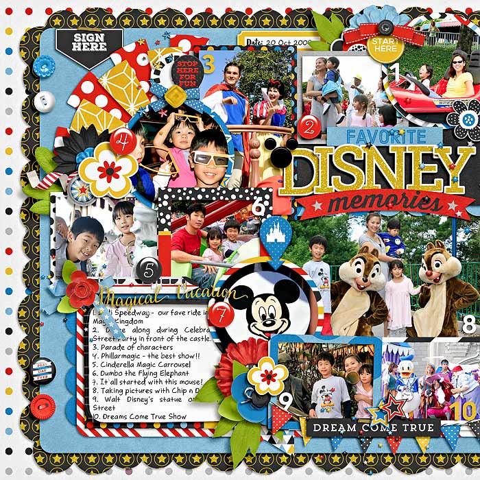 fave disney memories