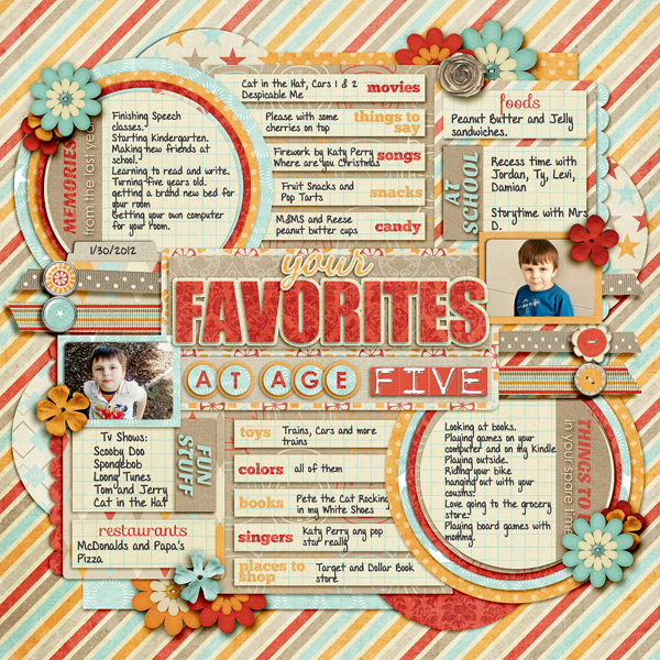 Faves at 5