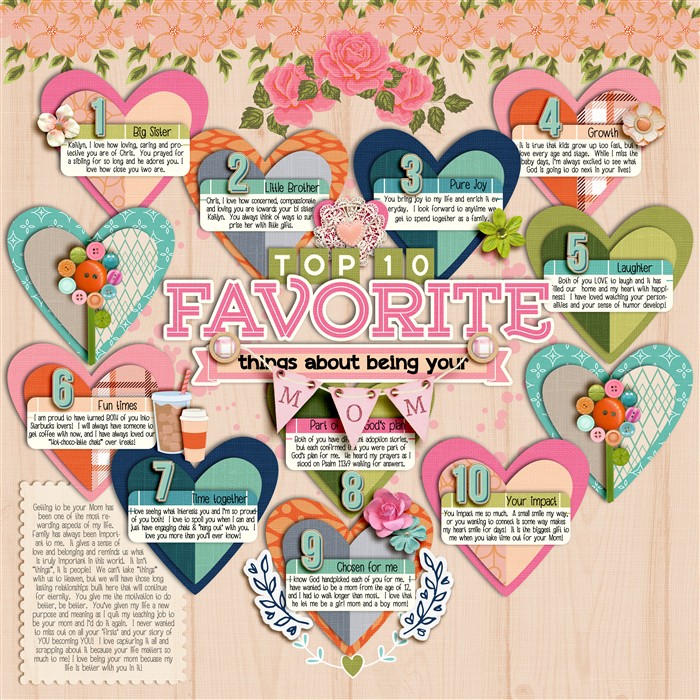 Favorite Things About Being Your Mom