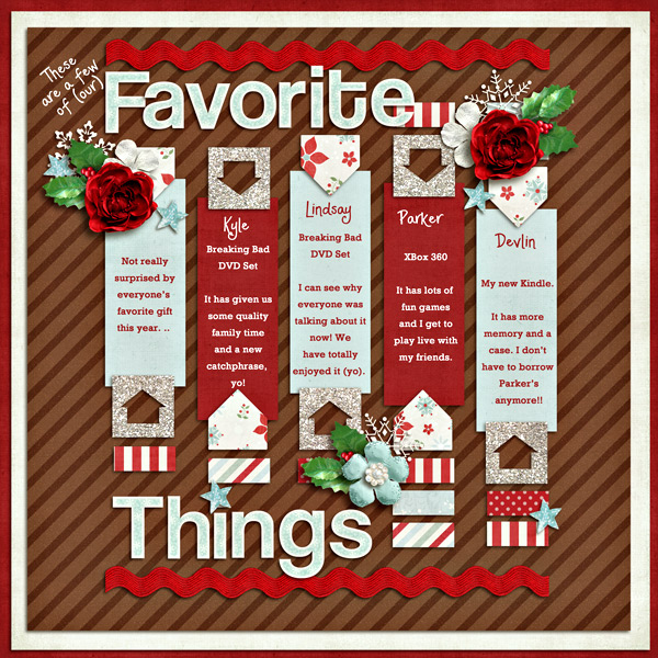 Favorite Things (Christmas 2013)