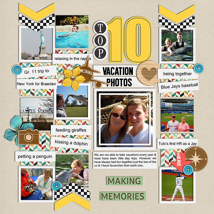 Favourite Vacation Memories