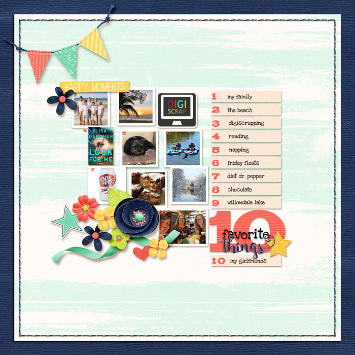 Feb Passport #5 List Favorite Things