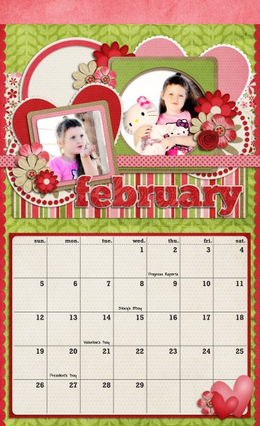 February Calendar