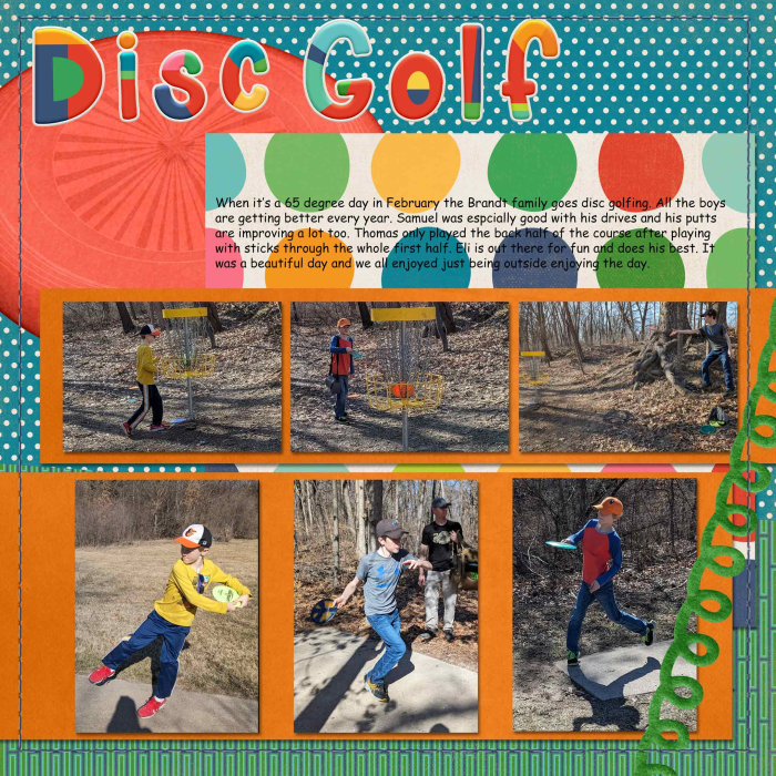 February Disc Golf