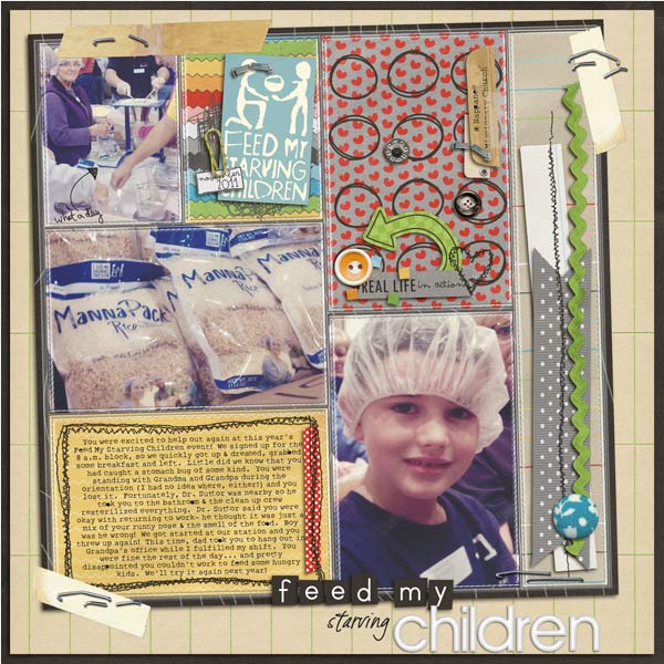 feed my starving children.