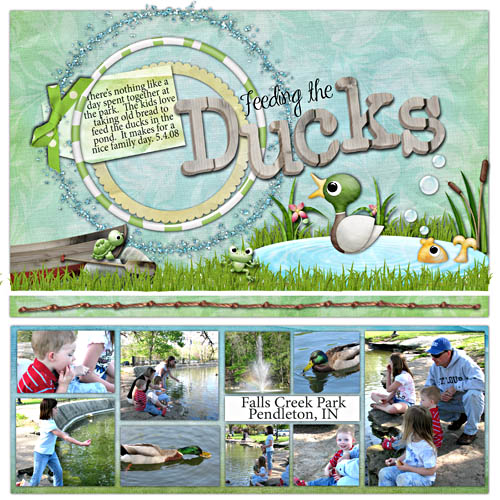 Feeding the Ducks