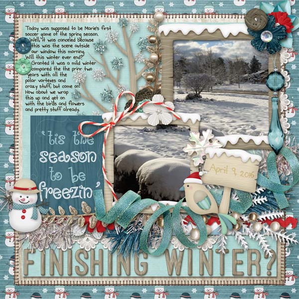 Finishing Winter?