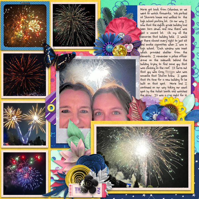 Firework (right side)