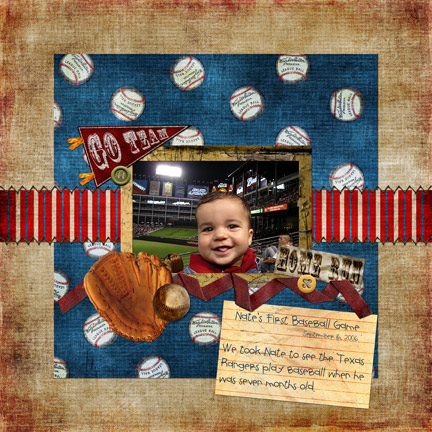 First Baseball Game