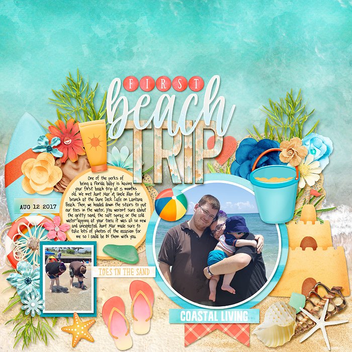 first beach trip