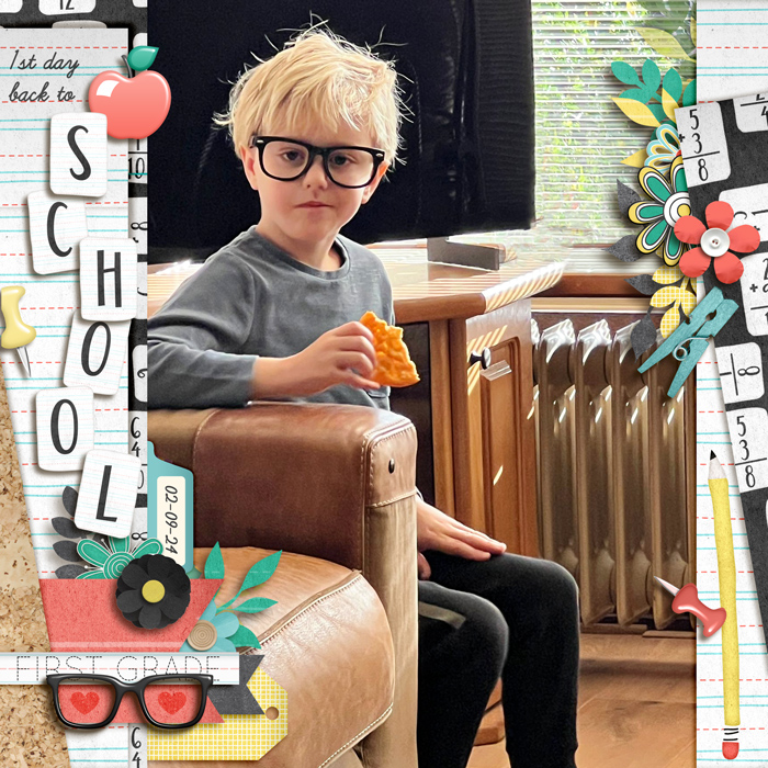 First day // Back To School - 1st Grade