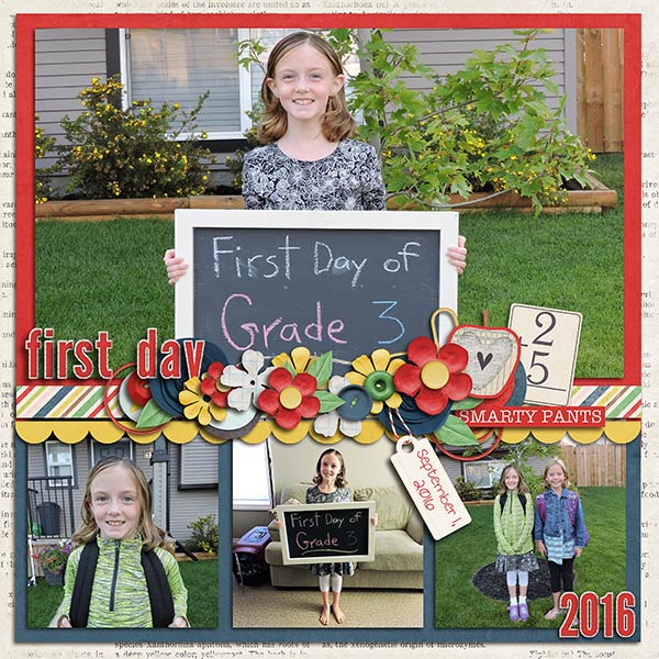 First Day Grade 3