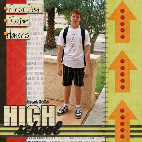 First Day...High School