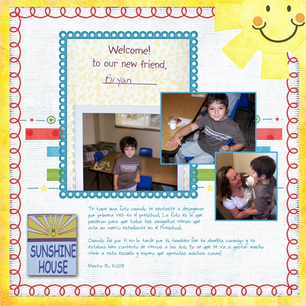 First Day of Preschool (part 2)