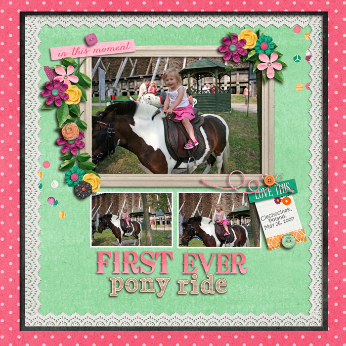 First Ever Pony Ride