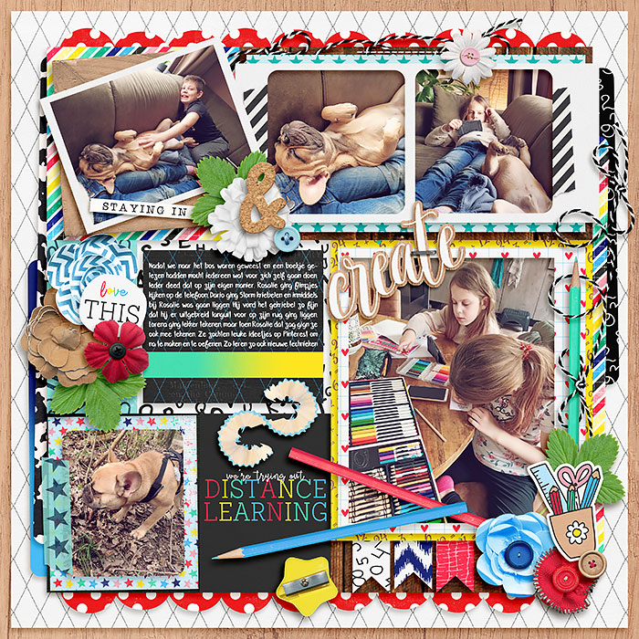 first homeschool day-Create