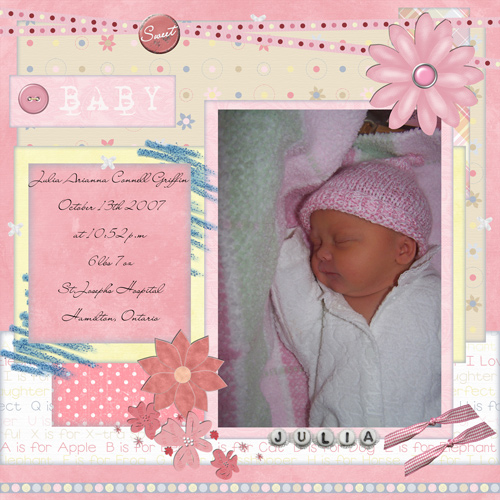 First Page of Album LO