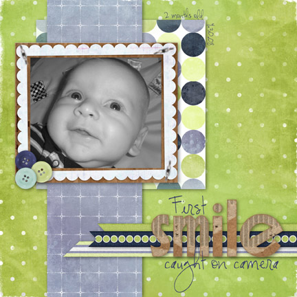 First Smile caught on camera